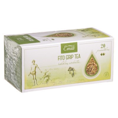 EMILI FITO GRIP TEA, žolelių arbata, 20 vnt., 1.5 g
