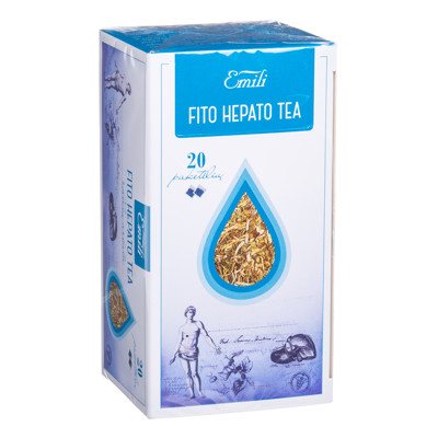 EMILI FITO HEPATO TEA, arbata, 20 vnt., 1.5 g
