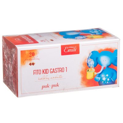 EMILI FITO KID GASTRO 1, žolelių arbata, 20 vnt., 1.5 g