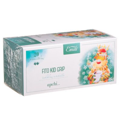EMILI FITO KID GRIP, žolelių arbata, 20 vnt., 1.5 g