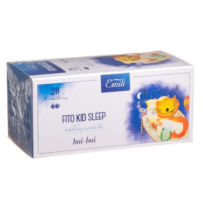 EMILI FITO KID SLEEP, žolelių arbata, 20 vnt., 1.5 g
