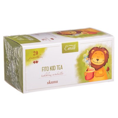 EMILI FITO KID TEA, žolelių arbata, 20 vnt., 1.5 g