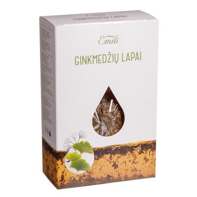 EMILI GINKMEDŽIŲ LAPAI, 40 g
