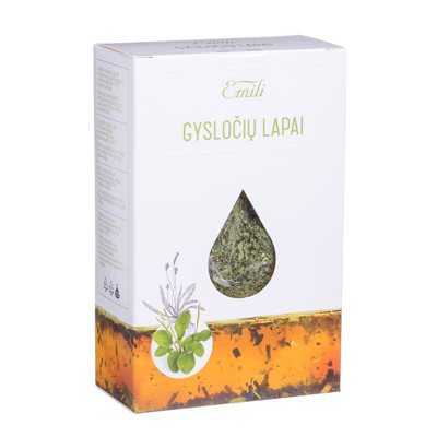 EMILI GYSLOČIŲ LAPAI, 40 g
