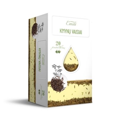 Emili kmynų vaisių arbata (fr. Carvi), N20, 1.5 g