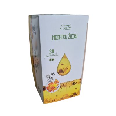 Emili medetkų žiedų arbata (fl. Calendulae), N20, 1.5 g