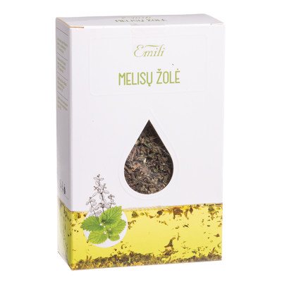 EMILI MELISŲ ŽOLĖ, žolelių arbata, 40 g