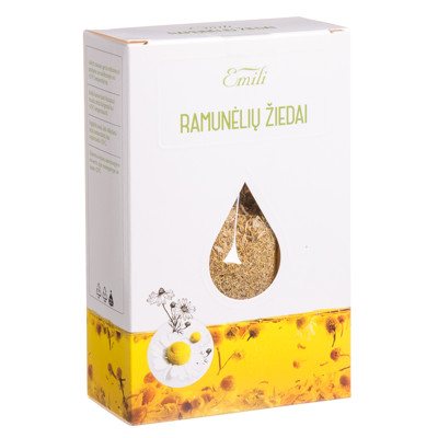 EMILI RAMUNĖLIŲ ŽIEDAI, žolelių arbata, 40 g