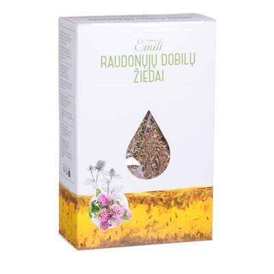 EMILI RAUDONŲJŲ DOBILŲ ŽIEDAI, 40 g