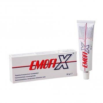 EMOFIX hemostatinis tepalas, 30 g