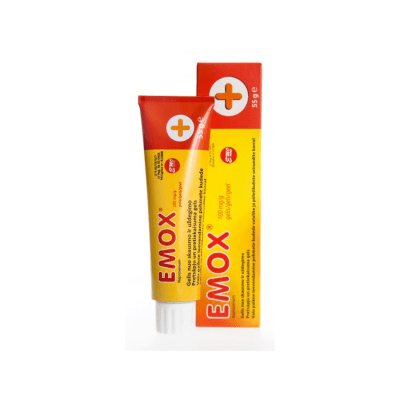 Emox 100 mg/g gelis, 55 g