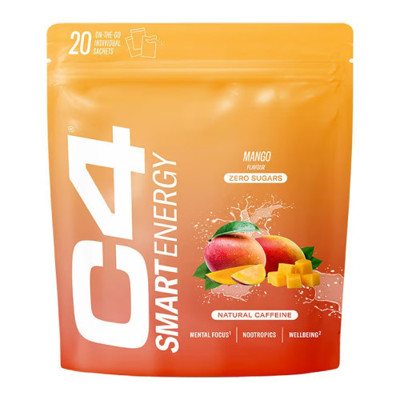 Energijai Cellucor C4 Smart Energy 20 pakelių Mangų skonio