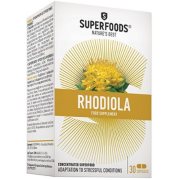 Energijai ir ištvermei SUPERFOODS RHODIOLA (rausvoji rodiolė, auksinė šaknis), 30 kaps.