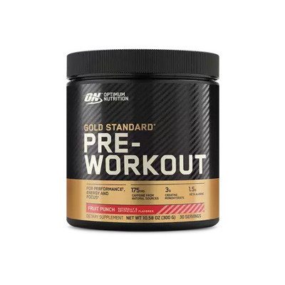 Energijai ON™ Gold Standard Pre-Workout Vaisių skonio, 330 g
