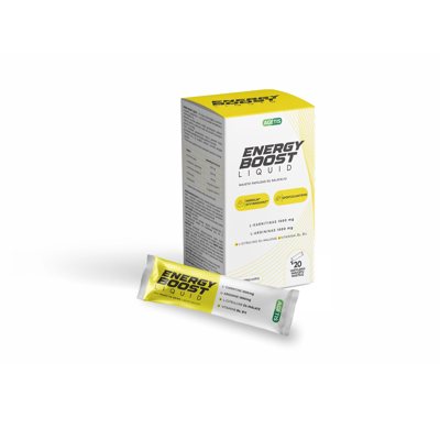 ENERGY BOOST Liquid, 20 vartojimui paruoštų paketėlių