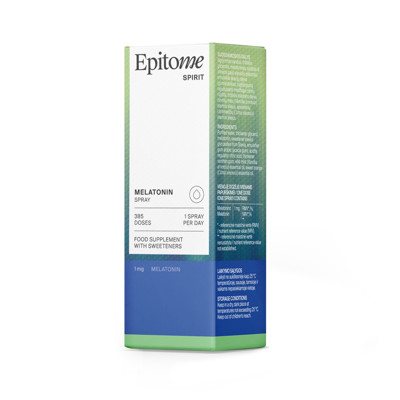 EPITOME SPIRIT MELATONIN SPRAY, 385 papurškimai, 50 ml