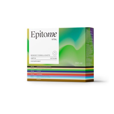 EPITOME VITAL MEMORY FORMULA, 14 buteliukų, 25 ml
