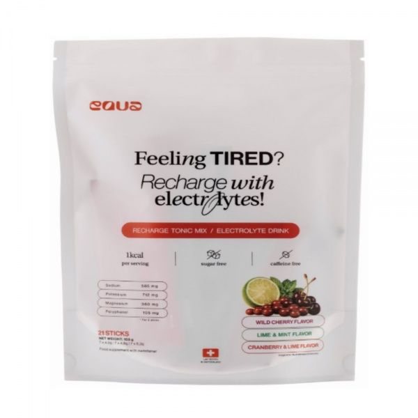 EQUA elektrolitų gėrimas įvairių skonių rinkinys, N21, 99.4 g
