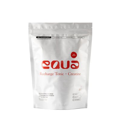 EQUA elektrolitų gėrimas su kreatinu, greipfrutų skonio, 20 pakelių po 6,6 g, 132 g