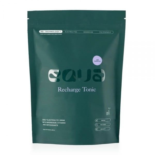 EQUA maisto papildas elektrolitai RECHARGE TONIC, mėlynių skonio, 20 pak.
