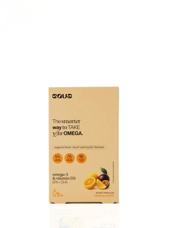 EQUA maisto papildas Omega-3, 30 pastilių