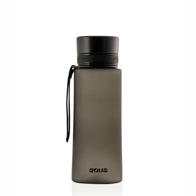 EQUA plastikinė gertuvė be BPA 'Matte black', 600 ml