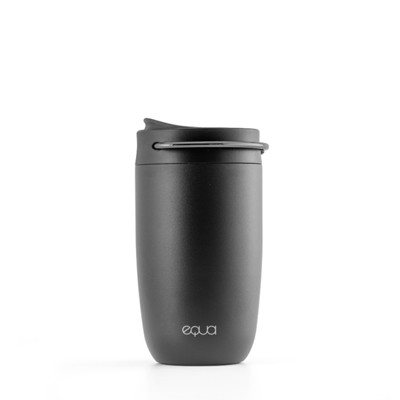 EQUA termo puodelis BLACK, nerūdijantis plienas, 1 vnt