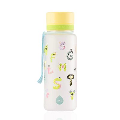 EQUA vaikiška gertuvė ALPHA ZOO, pastikinė, 1 vnt., 600 ml