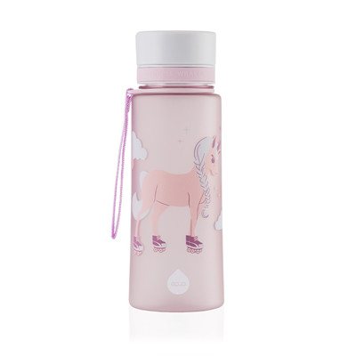 EQUA vaikiška gertuvė UNICORN, plastikinė, 1 vnt., 600 ml