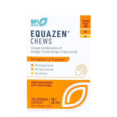 Equazen CHEWS kramtomosios kapsulės N180