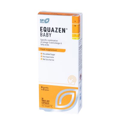 Equazen Eye Q Baby atsukamosios kapsulės kūdikiams N30