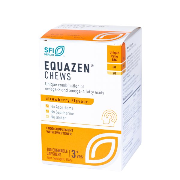 EQUAZEN maisto papildas CHEWS, 180 kramtomųjų kaps.
