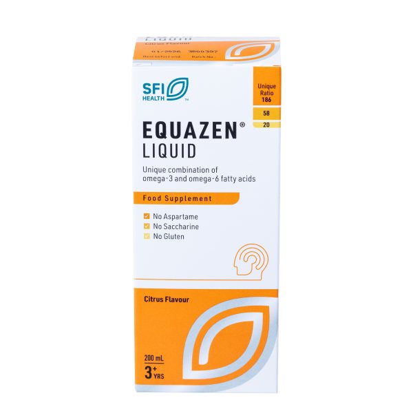 EQUAZEN maisto papildas LIQUID, citrinų skonio, 200 ml