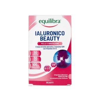 EQUILIBRA hialurono rūgštis Q10 IALURONICO BEAUTY, 30 tablečių