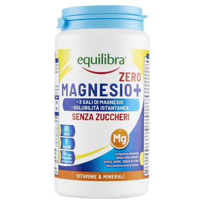 EQUILIBRA, Magnis + Zero, milteliai, 200 g