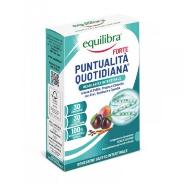 EQUILIBRA maisto papildas PUNTUALITA QUOTIDIANA FORTE, 30 tab