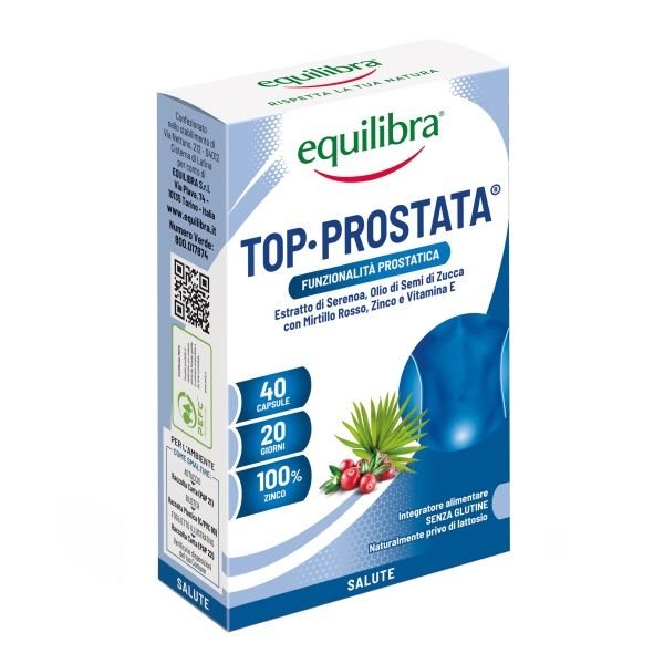 EQUILIBRA maisto papildas TOP PROSTATA, 40 kap.