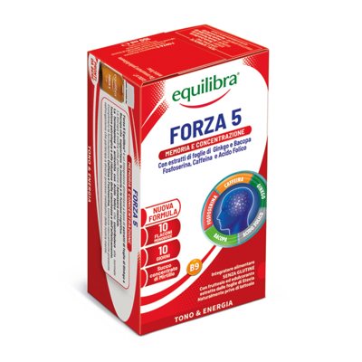 EQUILIBRA POWER 5, 10 buteliukų, 15 ml