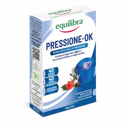 EQUILIBRA PRESSURE OK, 40 kapsulių