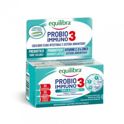 EQUILIBRA Probio 3 Immuno, 30 tablečių