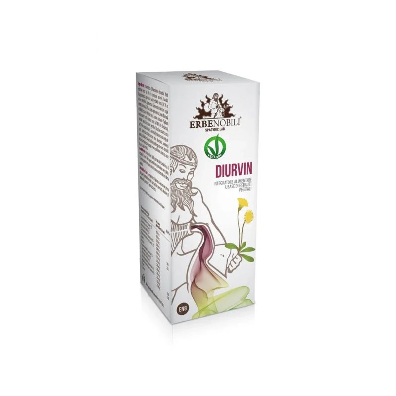 ERBENOBILI DIURVIN – natūralus detoksas ir inkstų veiklos palaikymas, lašai, 50 ml