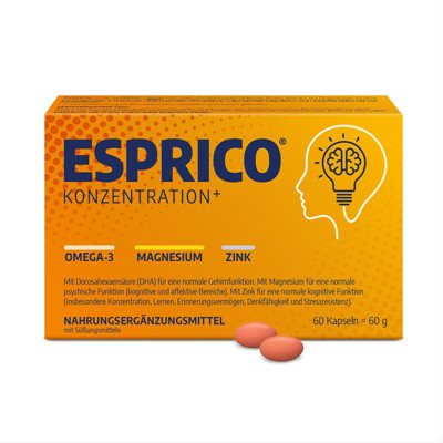 ESPRICO, 60 kramtomųjų kapsulių