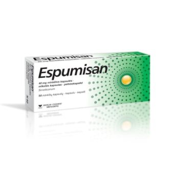 Espumisan, 40mg, minkštosios kapsulės, N50