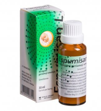 ESPUMISAN L 40 mg/ml geriamoji emulsija, 30 ml