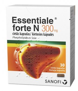 ESSENTIALE Forte N 300 mg kapsulės N30