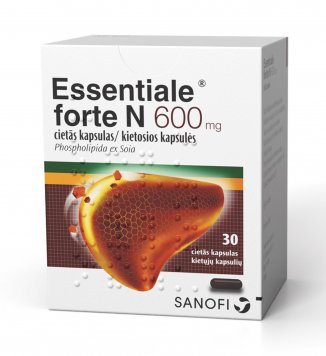 ESSENTIALE Forte N 600 mg kapsulės N30
