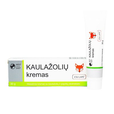 ESU LAPĖ, kaulažolių kremas, 30 g
