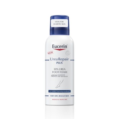 EUCERIN 10% šlapalo pėdų putos UREAREPAIR PLUS, 150 ml