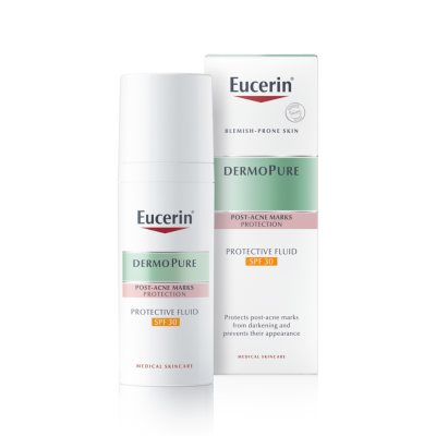 EUCERIN apsauginis fluidas DERMOPURE, SPF30, 50 ml