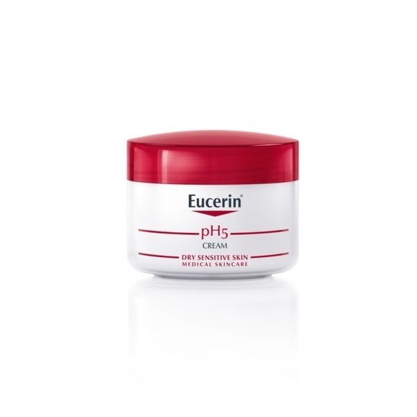 EUCERIN apsauginis veido ir kūno kremas jautriai odai PH5, 75 ml